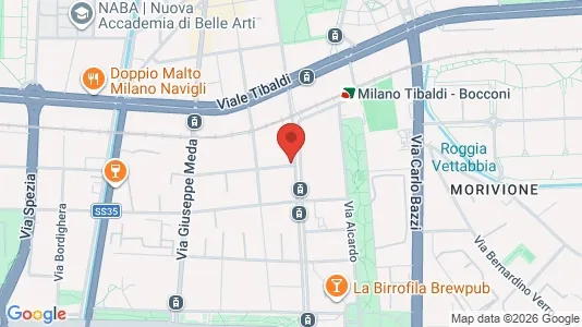 Apartments for rent i Milano Zona 5 - Vigentino, Chiaravalle, Gratosoglio - kort over placeringen