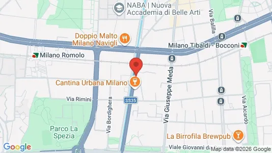 Apartments for rent i Milano Zona 5 - Vigentino, Chiaravalle, Gratosoglio - kort over placeringen