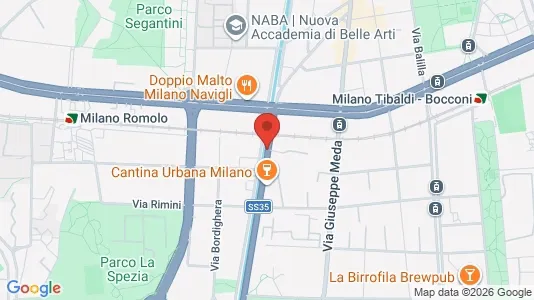 Apartments for rent i Milano Zona 5 - Vigentino, Chiaravalle, Gratosoglio - kort over placeringen