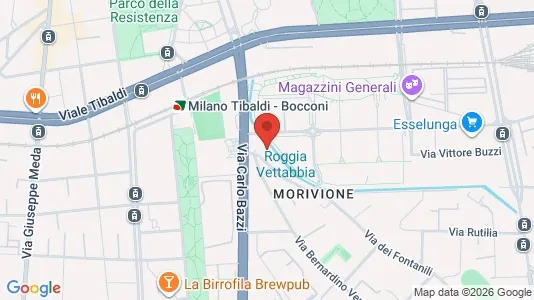 Apartments for rent i Milano Zona 5 - Vigentino, Chiaravalle, Gratosoglio - kort over placeringen