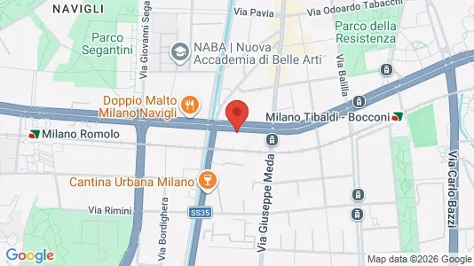 Apartments for rent i Milano Zona 5 - Vigentino, Chiaravalle, Gratosoglio - kort over placeringen