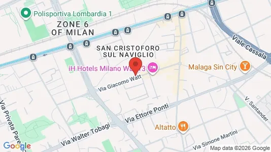 Apartments for rent i Milano Zona 6 - Barona, Lorenteggio - kort over placeringen