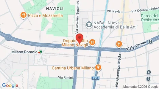Rooms for rent i Milano Zona 6 - Barona, Lorenteggio - kort over placeringen