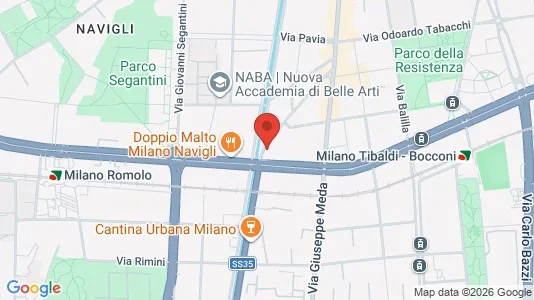 Apartments for rent i Milano Zona 5 - Vigentino, Chiaravalle, Gratosoglio - kort over placeringen