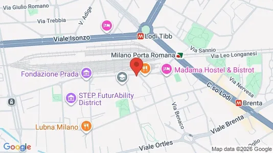 Apartments for rent i Milano Zona 5 - Vigentino, Chiaravalle, Gratosoglio - kort over placeringen