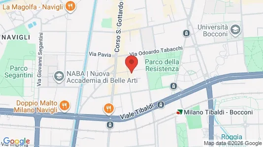 Apartments for rent i Milano Zona 5 - Vigentino, Chiaravalle, Gratosoglio - kort over placeringen