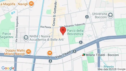 Apartments for rent i Milano Zona 5 - Vigentino, Chiaravalle, Gratosoglio - kort over placeringen