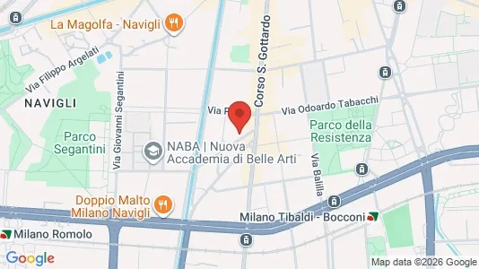 Apartments for rent i Milano Zona 5 - Vigentino, Chiaravalle, Gratosoglio - kort over placeringen