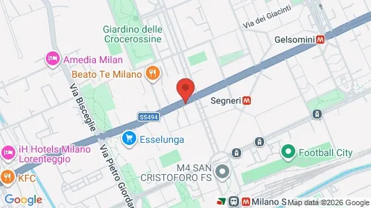 Apartments for rent i Milano Zona 6 - Barona, Lorenteggio - kort over placeringen