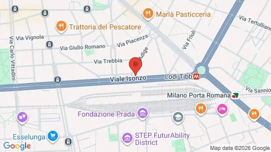 Apartments for rent i Milano Zona 4 - Vittoria, Forlanini - kort over placeringen
