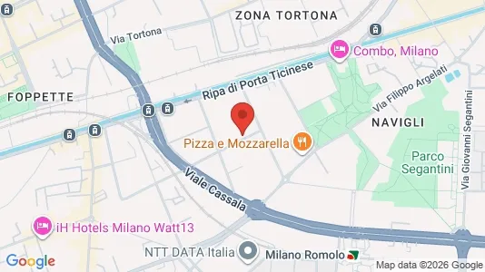 Rooms for rent i Milano Zona 6 - Barona, Lorenteggio - kort over placeringen