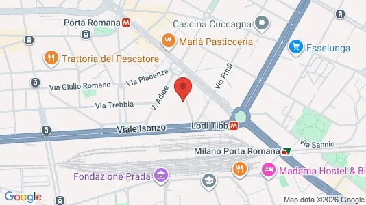 Apartments for rent i Milano Zona 4 - Vittoria, Forlanini - kort over placeringen