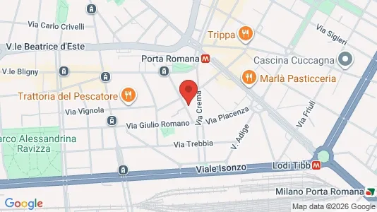 Apartments for rent i Milano Zona 4 - Vittoria, Forlanini - kort over placeringen