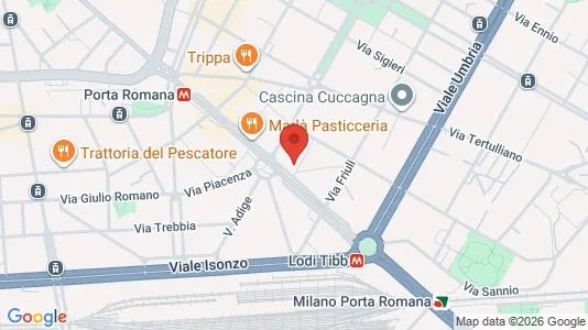 Apartments for rent i Milano Zona 4 - Vittoria, Forlanini - kort over placeringen