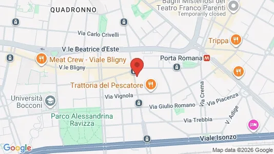 Apartments for rent i Milano Zona 5 - Vigentino, Chiaravalle, Gratosoglio - kort over placeringen