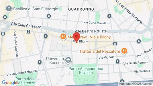 Rooms for rent i Milano Zona 5 - Vigentino, Chiaravalle, Gratosoglio - kort over placeringen
