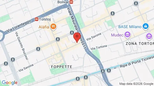 Apartments for rent i Milano Zona 6 - Barona, Lorenteggio - kort over placeringen