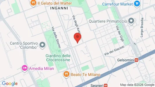 Apartments for rent i Milano Zona 6 - Barona, Lorenteggio - kort over placeringen