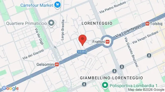 Apartments for rent i Milano Zona 6 - Barona, Lorenteggio - kort over placeringen