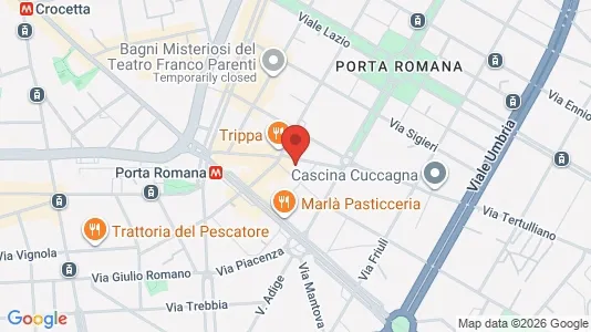 Apartments for rent i Milano Zona 4 - Vittoria, Forlanini - kort over placeringen