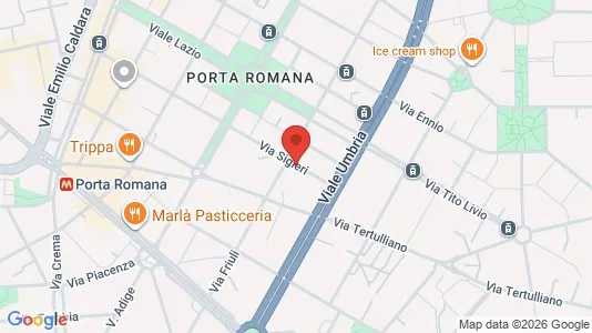 Apartments for rent i Milano Zona 4 - Vittoria, Forlanini - kort over placeringen