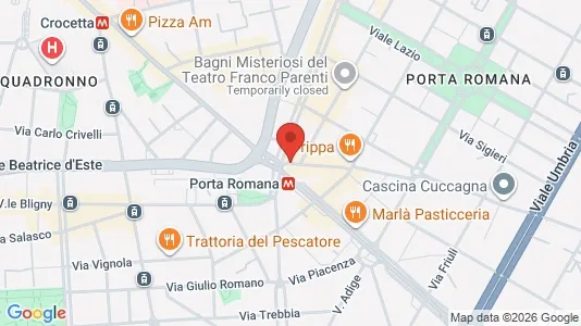 Apartments for rent i Milano Zona 4 - Vittoria, Forlanini - kort over placeringen