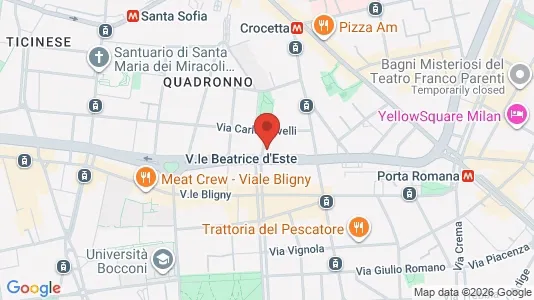 Apartments for rent i Milano Zona 1 - Centro storico - kort over placeringen