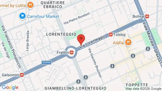 Apartments for rent i Spoleto - kort over placeringen