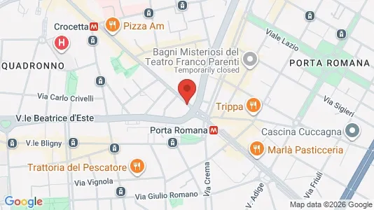 Apartments for rent i Milano Zona 1 - Centro storico - kort over placeringen