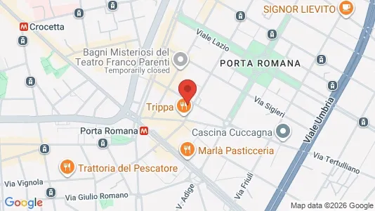 Apartments for rent i Milano Zona 4 - Vittoria, Forlanini - kort over placeringen