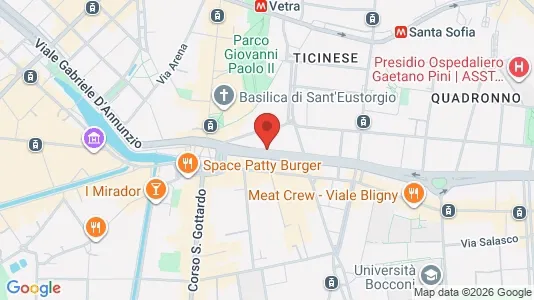 Apartments for rent i Milano Zona 5 - Vigentino, Chiaravalle, Gratosoglio - kort over placeringen