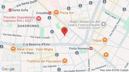 Apartments for rent i Milano Zona 1 - Centro storico - kort over placeringen