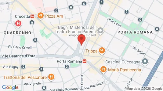 Apartments for rent i Milano Zona 1 - Centro storico - kort over placeringen