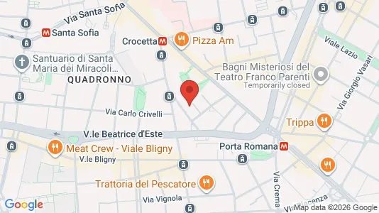 Apartments for rent i Milano Zona 1 - Centro storico - kort over placeringen