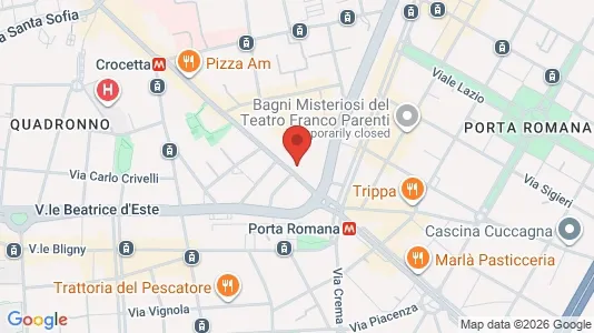Apartments for rent i Milano Zona 1 - Centro storico - kort over placeringen