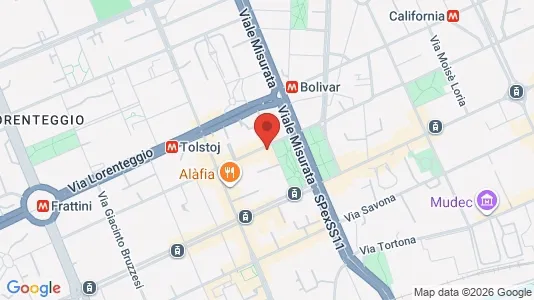 Apartments for rent i Milano Zona 6 - Barona, Lorenteggio - kort over placeringen