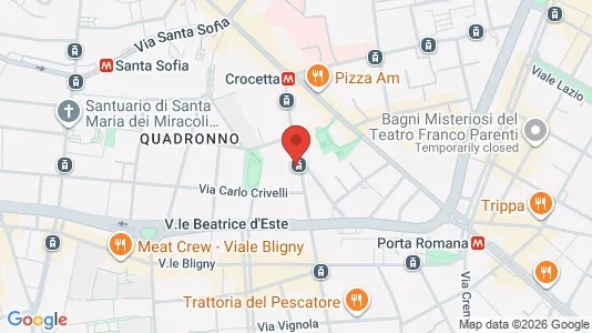 Apartments for rent i Milano Zona 1 - Centro storico - kort over placeringen