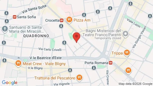 Apartments for rent i Milano Zona 1 - Centro storico - kort over placeringen