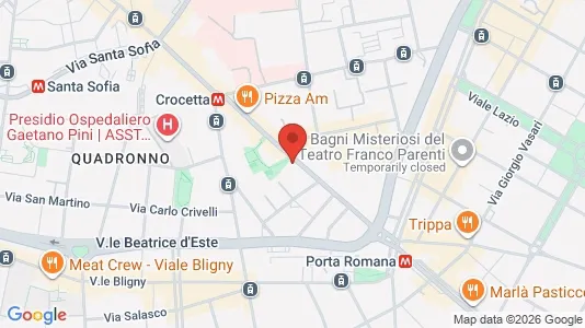 Rooms for rent i Milano Zona 1 - Centro storico - kort over placeringen