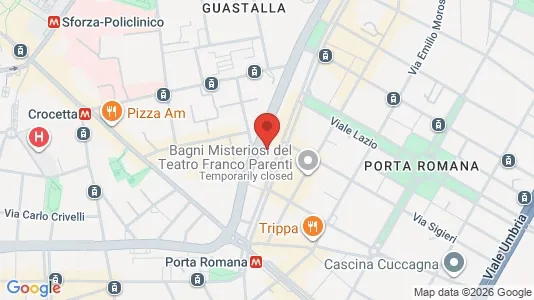 Rooms for rent i Milano Zona 1 - Centro storico - kort over placeringen