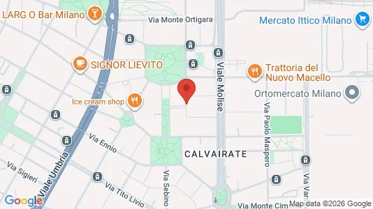 Apartments for rent i Milano Zona 4 - Vittoria, Forlanini - kort over placeringen