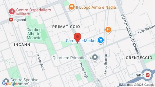 Apartments for rent i Milano Zona 6 - Barona, Lorenteggio - kort over placeringen