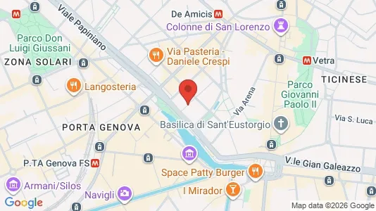 Apartments for rent i Milano Zona 1 - Centro storico - kort over placeringen