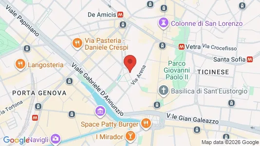 Rooms for rent i Milano Zona 1 - Centro storico - kort over placeringen