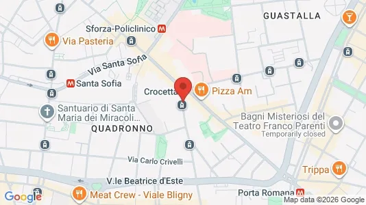 Apartments for rent i Milano Zona 1 - Centro storico - kort over placeringen