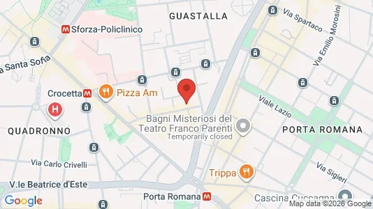 Rooms for rent i Milano Zona 1 - Centro storico - kort over placeringen