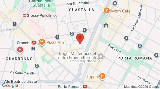 Rooms for rent i Milano Zona 1 - Centro storico - kort over placeringen