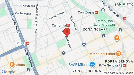 Apartments for rent i Milano Zona 6 - Barona, Lorenteggio - kort over placeringen