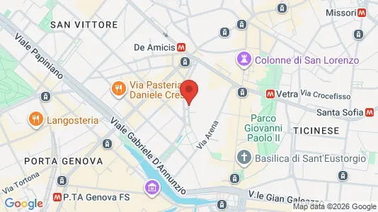 Apartments for rent i Milano Zona 1 - Centro storico - kort over placeringen