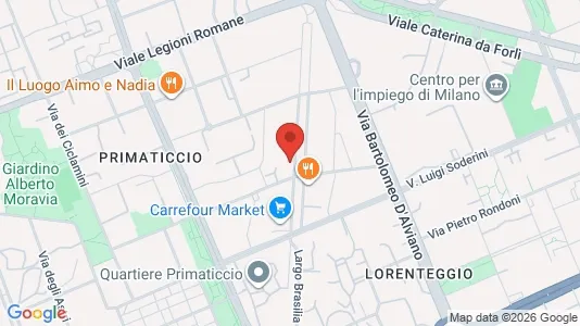 Apartments for rent i Milano Zona 6 - Barona, Lorenteggio - kort over placeringen